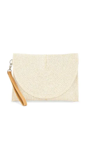Woven Clutch Bag in Neutral - 8 Other Reasons - Modalova