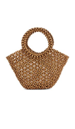 Wood Bead Tote Rounded Top Handle Bag in - 8 Other Reasons - Modalova