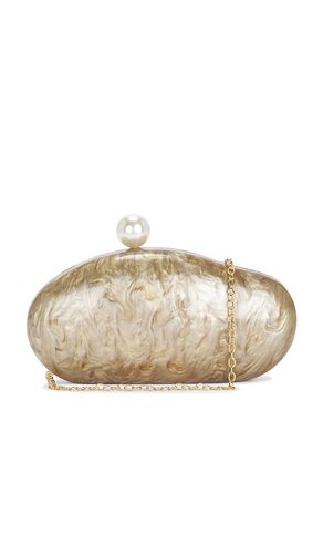 Marbled Acrylic Clutch Bag in Metallic - 8 Other Reasons - Modalova