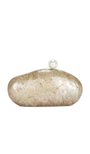 Marbled Acrylic Clutch Bag in Metallic - 8 Other Reasons - Modalova