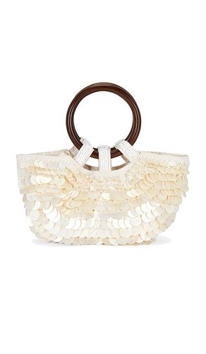 Pearl Top Handle Bag in Ivory - 8 Other Reasons - Modalova