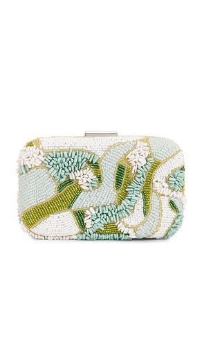 Beaded Floral Clutch in Green - 8 Other Reasons - Modalova