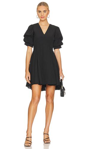 Tiered bubble sleeve dress in color black size XS in - Black. Size XS (also in XXS) - 1. STATE - Modalova