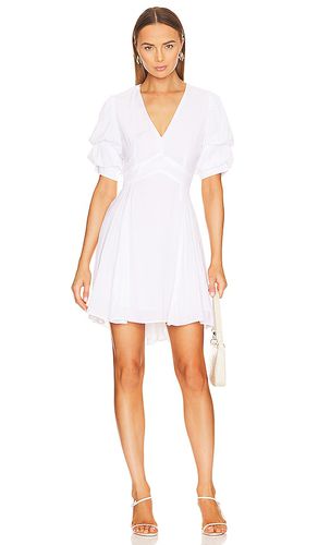 Tiered bubble sleeve dress in color white size M in - White. Size M (also in XXS) - 1. STATE - Modalova