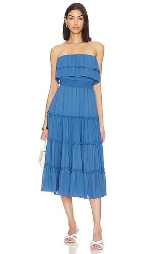 Strapless ruffle tiered dress in color blue size L in - Blue. Size L (also in XL) - 1. STATE - Modalova