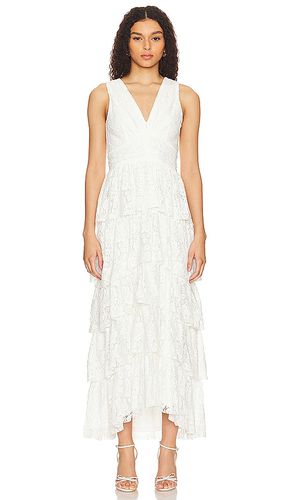Cascading ruffle maxi dress in color ivory size 0 in - Ivory. Size 0 (also in 10, 2, 4, 6, 8) - 1. STATE - Modalova