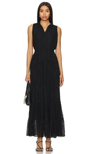 Tie Neck Tiered Maxi Dress in Black. - size S (also in XS) - 1. STATE - Modalova