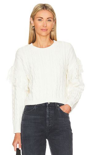 Fringe Sleeve Cable Sweater in . Size L, XL - 1. STATE - Modalova