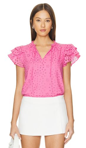 Flutter sleeve top en color rosado talla M en - Pink. Talla M (también en L, S, XS) - 1. STATE - Modalova