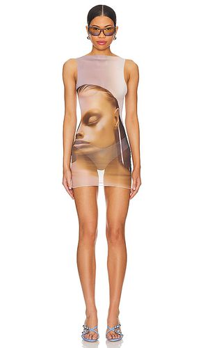 Ai Vest Dress in Tan. - size L (also in M, S) - 1XBLUE - Modalova