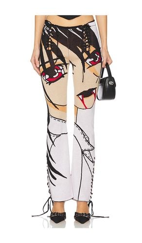 Vampire Anime Trousers in White. - size L (also in M, S) - 1XBLUE - Modalova