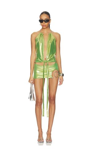 Torque Tie Top in Green. - size L (also in M, S, XL) - 1XBLUE - Modalova
