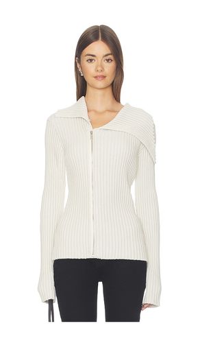 Rib Zip Knit in . - size L (also in M, S, XS) - 1XBLUE - Modalova