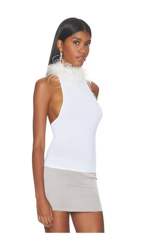 Feather Choker Tank in . - size L (also in M, S, XS) - 1XBLUE - Modalova