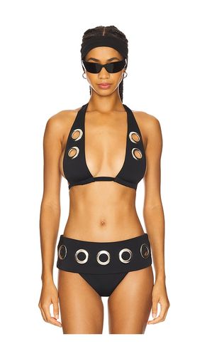 Eyelet Bikini Top in . - size L (also in M, S) - 1XBLUE - Modalova
