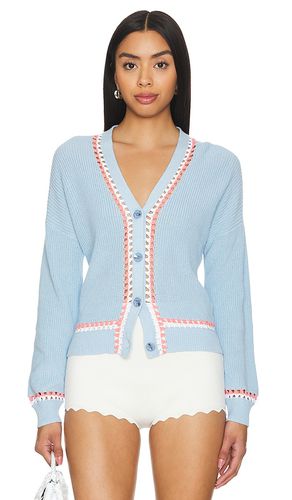 Jennifer Cardigan in Baby Blue. - size L (also in S, XS) - 27 miles malibu - Modalova