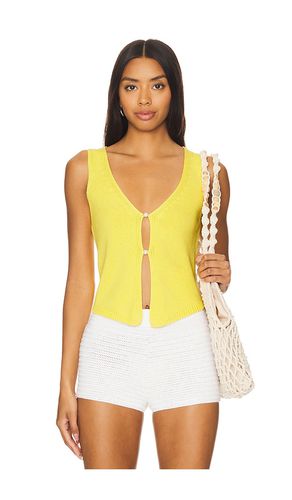 Aspyn Top in Mustard. - size L (also in S, XS) - 27 miles malibu - Modalova