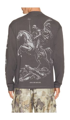Knight Long Sleeve Tee in Grey. - size L (also in M, S, XL/1X) - 247 - Modalova