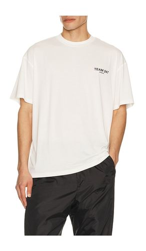 Team Oversized Tee in White. - size L (also in S) - 247 - Modalova