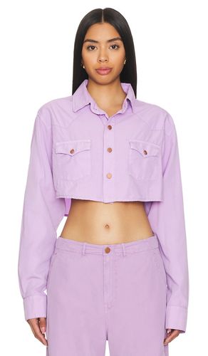 Stefy Crop Jacket in Lavender. - size M (also in L, S) - 3x1 - Modalova