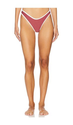 Parker Piped Bikini Bottom in Mauve. - size S (also in L) - ACACIA - Modalova