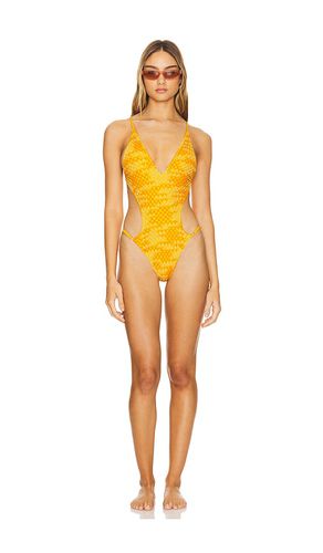 Aria Crochet One Piece in Tangerine. - size M (also in L, S, XL, XS) - ACACIA - Modalova