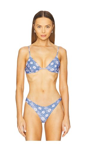 Nell Bikini Top in Blue. - size M (also in S, XS) - ACACIA - Modalova