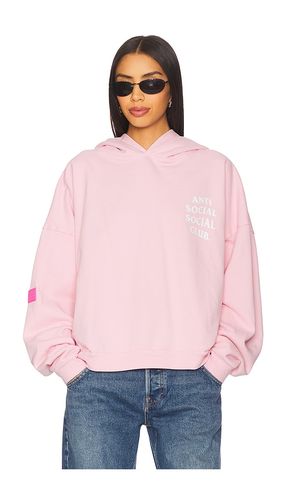 Cozy Oversized Hoodie in Rose. - size L (also in M, S, XL/1X) - Anti Social Social Club - Modalova