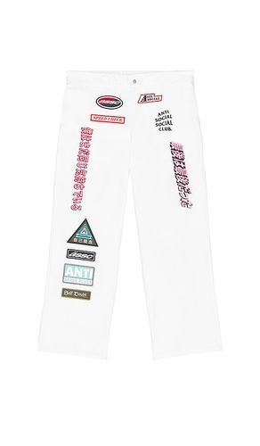 Patched Up Racing Pants in . - size L (also in M, S, XL/1X) - Anti Social Social Club - Modalova