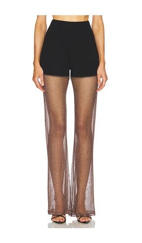 Shimmer Sheer Contrast A-Line Pant in . - size 10/M (also in 6/XS, 8/S) - AAIZEL - Modalova