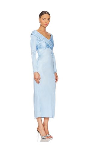 Long Sleeve Draped Jersey Dress in . Size 10. Also in 0 - Alejandra Alonso Rojas - Modalova