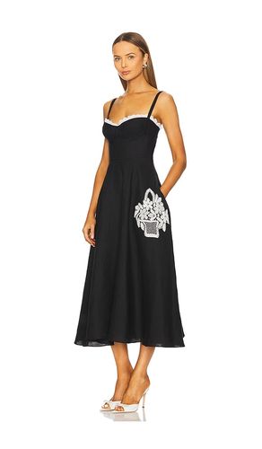 Bustier maxi dress in color size 4 (also in 6) - Alejandra Alonso Rojas - Modalova