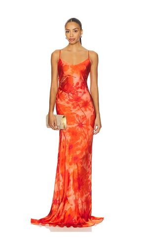 Ruched Slip Gown in . Size 0. Also in 4 - Alejandra Alonso Rojas - Modalova