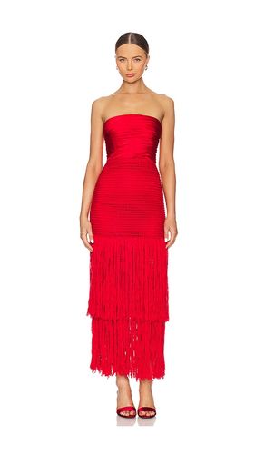 Draped Bustier Dress With Crochet in . - size 0 (also in 10, 4, 6, 8) - Alejandra Alonso Rojas - Modalova