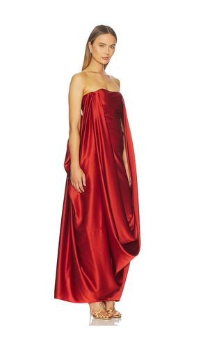 DRAPIERTES ABENDKLEID MIT ÜBERWURF in . Größe 0. Also in 4 - Alejandra Alonso Rojas - Modalova