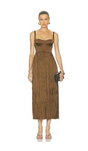 PLEATED BUSTIER DRESS in . Größe 0. Also in 2, 4, 6 - Alejandra Alonso Rojas - Modalova
