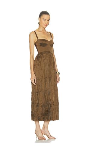 PLEATED BUSTIER DRESS in . Größe 0. Also in 2, 4, 6 - Alejandra Alonso Rojas - Modalova