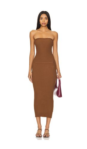 Gracie maxi skirt set in color brown size L in - Brown. Size L (also in M, S, XS) - ALL THE WAYS - Modalova
