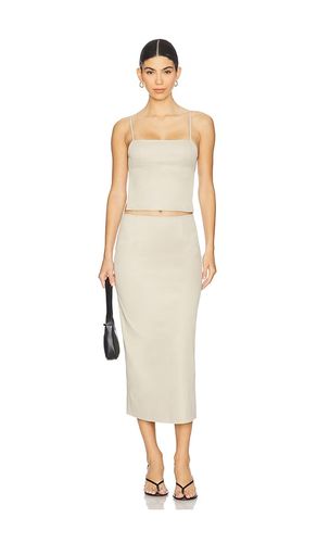 Leonie Maxi Skirt Set in Beige. - size L (also in M, S, XL, XS, XXS) - ALL THE WAYS - Modalova