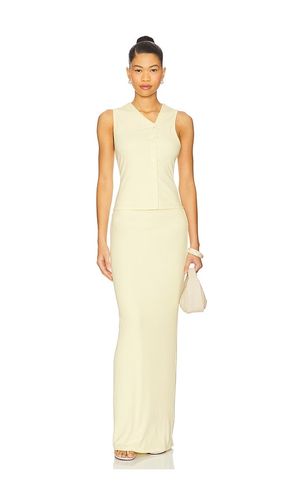 Iris Maxi Skirt Set in Lemon. - size L (also in M, S, XS, XXS) - ALL THE WAYS - Modalova