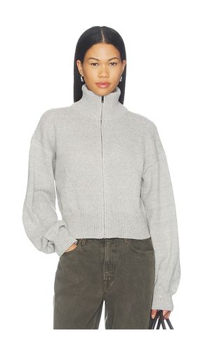 Dakota Zip Front Sweater in . Taglia L. Also in M, S, XS - ALL THE WAYS - Modalova