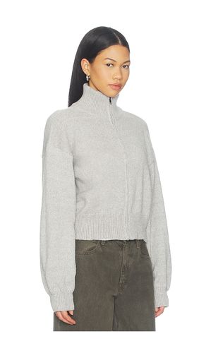 Dakota Zip Front Sweater in . Size L. Also in M, S, XS - ALL THE WAYS - Modalova