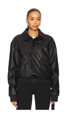 Tessa Faux Leather Jacket in . - size L (also in M, S, XL, XS, XXS) - ALL THE WAYS - Modalova