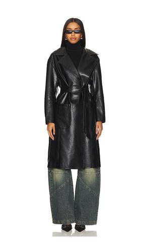 Claire Faux Leather Trench in . - size XL (also in XS) - ALL THE WAYS - Modalova