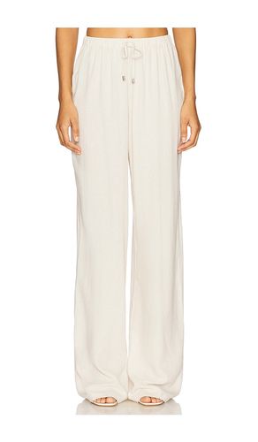 Beth Drawstring Pant in Neutral. - size L (also in M, S, XL, XS) - ALL THE WAYS - Modalova