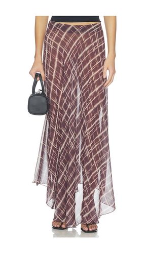 Dianne Maxi Skirt in Burgundy. - size M (also in S) - ALL THE WAYS - Modalova