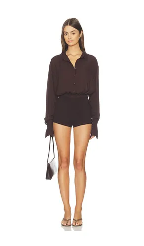Clarissa Romper in Brown. - size M (also in S) - ALL THE WAYS - Modalova