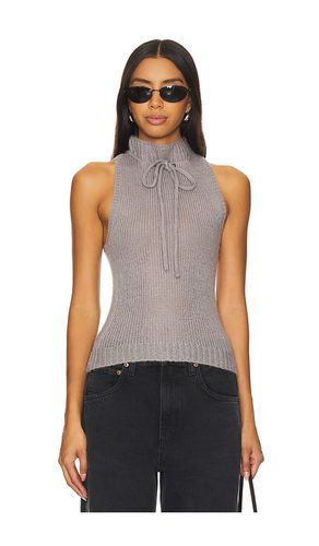 Suki knit top en color talla L en - Grey. Talla L (también en M, S, XS) - ALL THE WAYS - Modalova