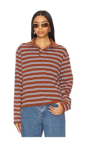 Sophia Oversized Henley Top in . Size M, S - ALL THE WAYS - Modalova