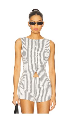 Alerie Button Front Top in Black,. - size M (also in S, XS, XXS) - ALL THE WAYS - Modalova